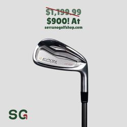 Epon Golf AF-707 Iron Set 6pcs (6-9,Pw,Aw) | Aerotech SteelFiberi60 Private Reserve