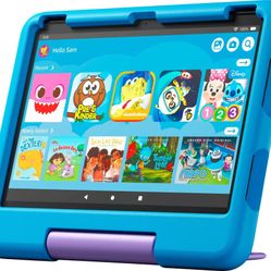 Amazon - Fire HD 10 Kids - 10.1" Tablet  - 32GB with Wi-Fi - Blue