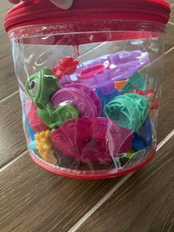 Plushes, purses and dolls