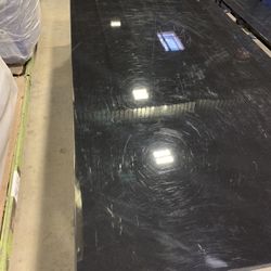 Black Lacquer Table W/ Benches
