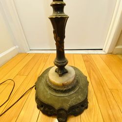 Brass made vintage antique lamp over 120 years old. 