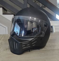 Simpson M30 Bandit Motorcycle Helmet Carbon Black - Large