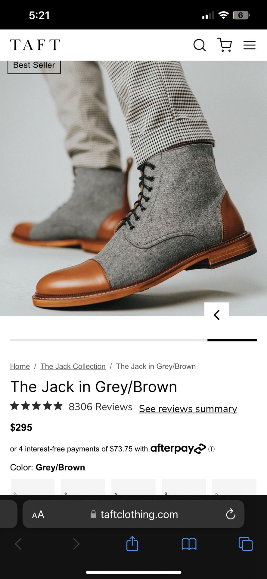 Brand New Taft Boots