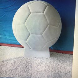 Ceramic Bisque Soccer Ball 10”x8” You Paint 