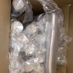16 oz Clear Plastic Cups With lids