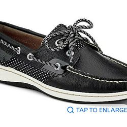 Sperry Women Bluefish Sports Mesh 2_eye Boat Shoe Size 7.5 (Pre-owned) 