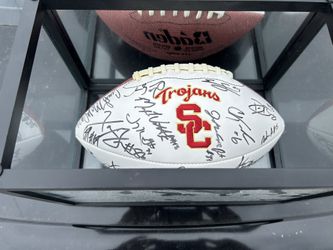 2012 USC Signed football