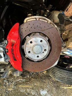 14-17 Mercedes E63 Amg Cls63 Amg Calipers And Rotors Brake Set