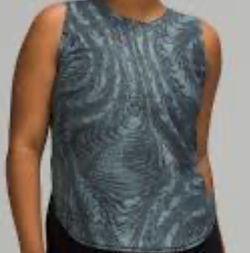 Lululemon Sculpt Tank Size 8Swirl Pattern