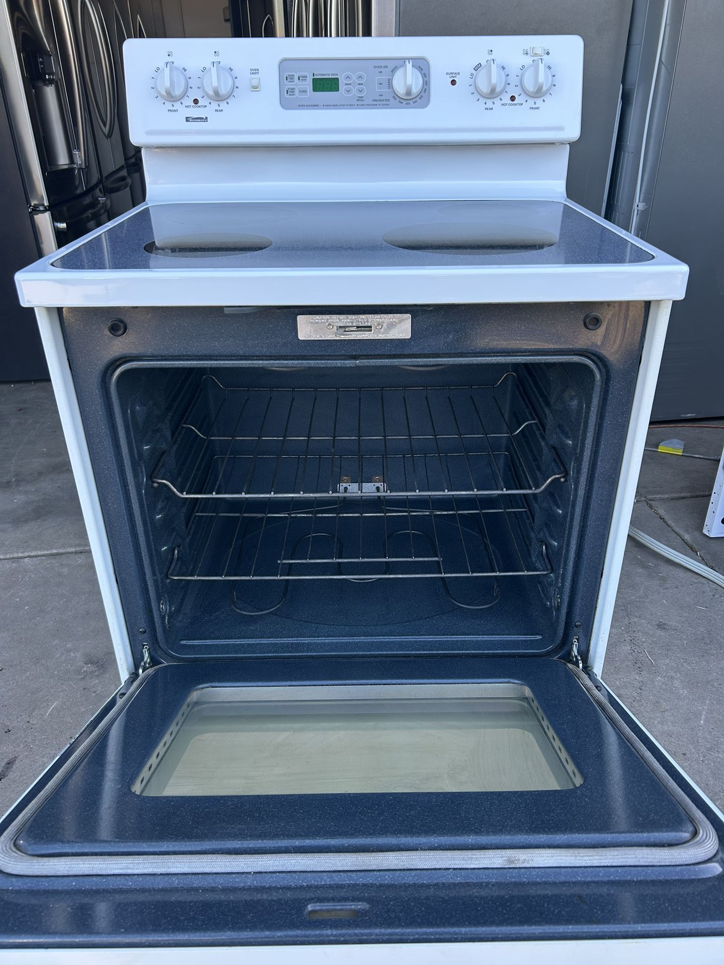 Kenmore Electric Stove White