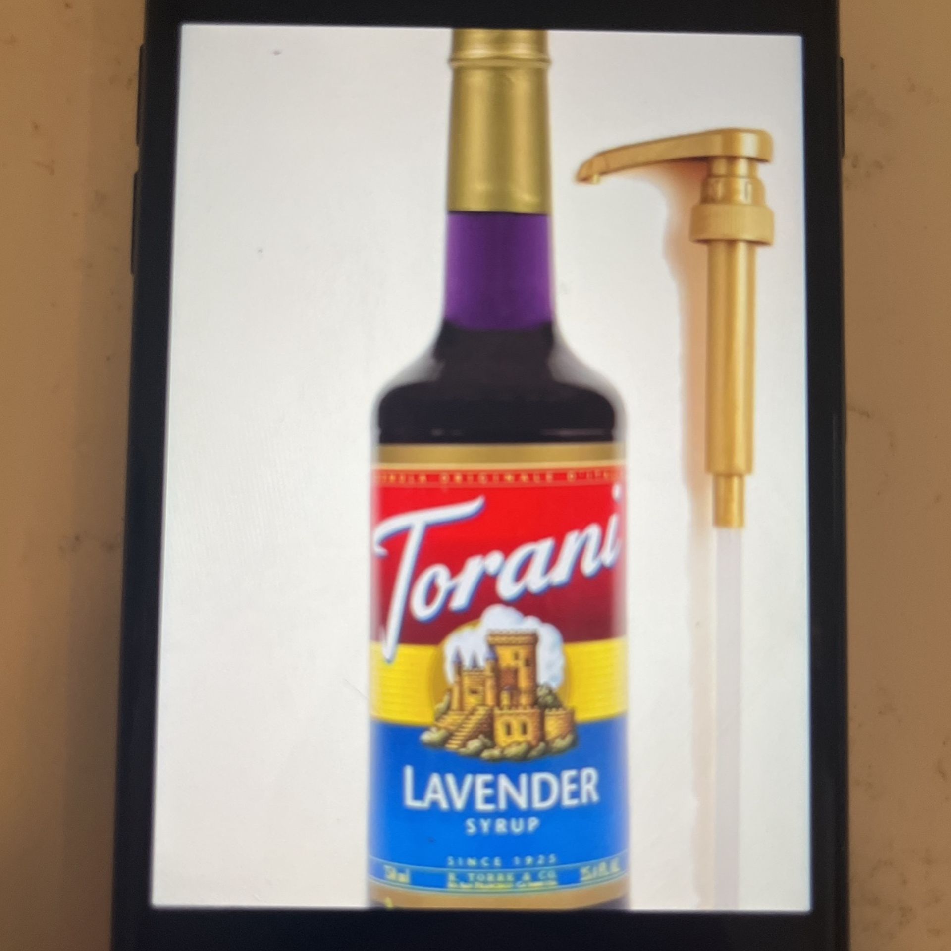 Lavender Syrup *Unopened, Brand New*