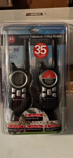 Motorola MR350R 35-Mile Range 22-Channel FRS/GMRS Two-Way Radio