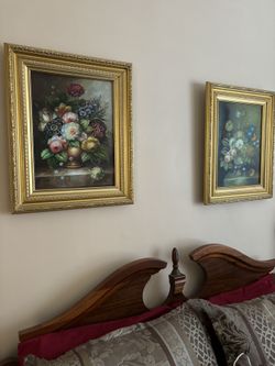 Gold Wood Picture frames