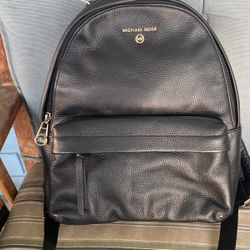 Kors Slater Medium Pebbled Leather Backpack good conditions