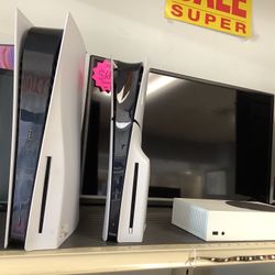 Sony PlayStation 5 System Gaming $299 Each Contact Us // Xbox One Console