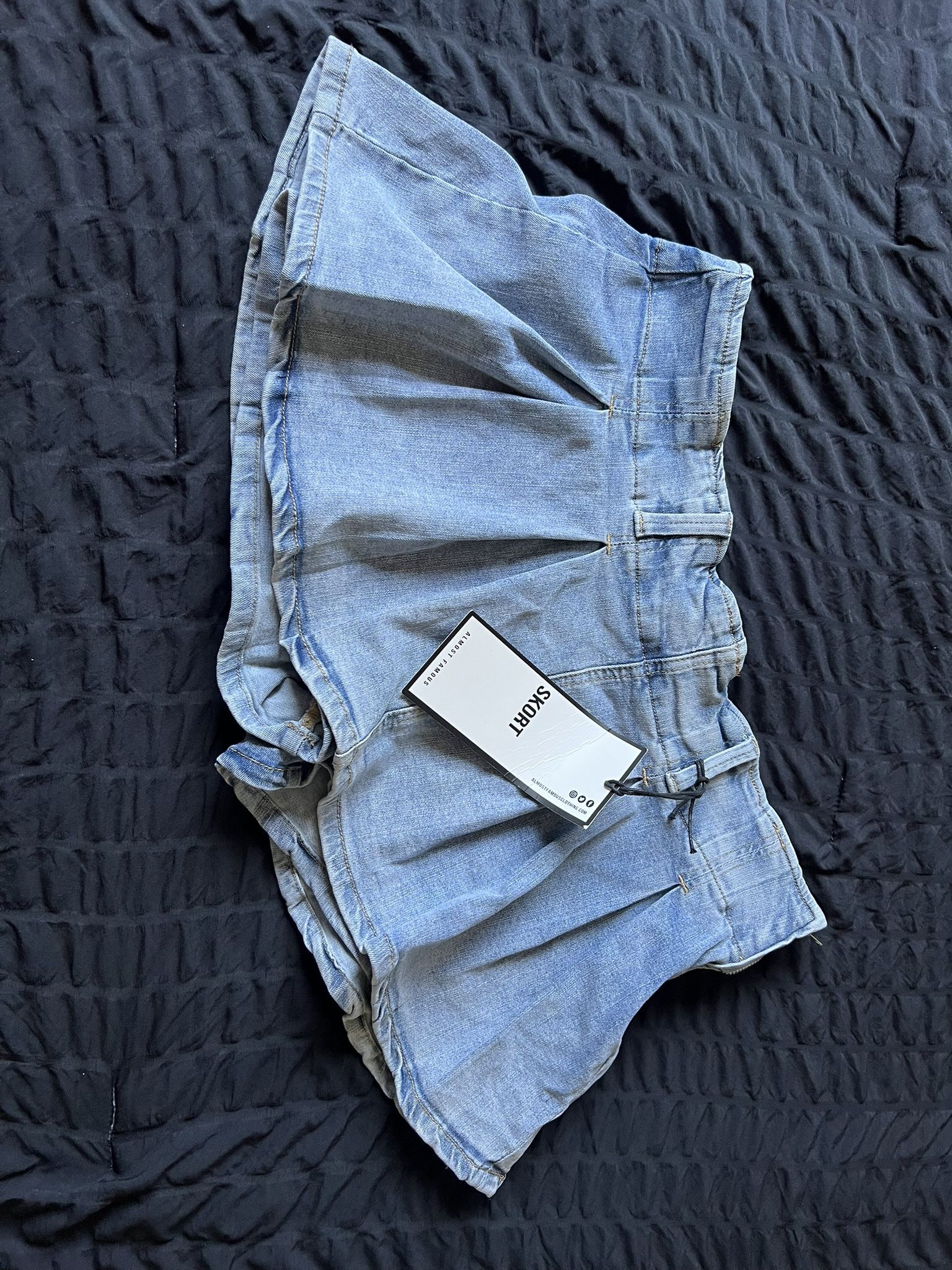 Jean Mini Skort🎀