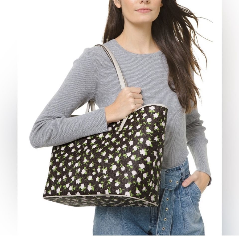 Michael Kors Floral Carter Tote Bag