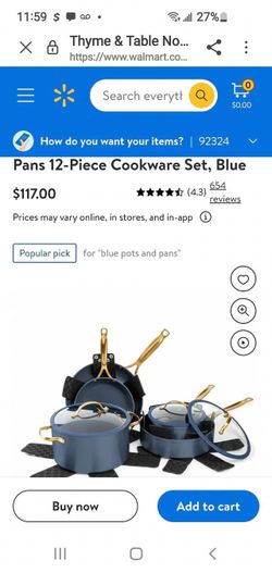 Few pieces new never used other pieces slightly uses ,I paid $120 selling price $45 cash app to sercue you pots