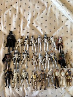 Star Wars Action Figure Lot – 25+ Figures (Fodder)