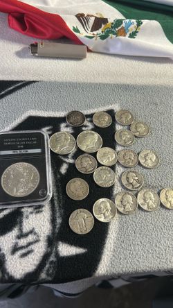 Silver coins collection