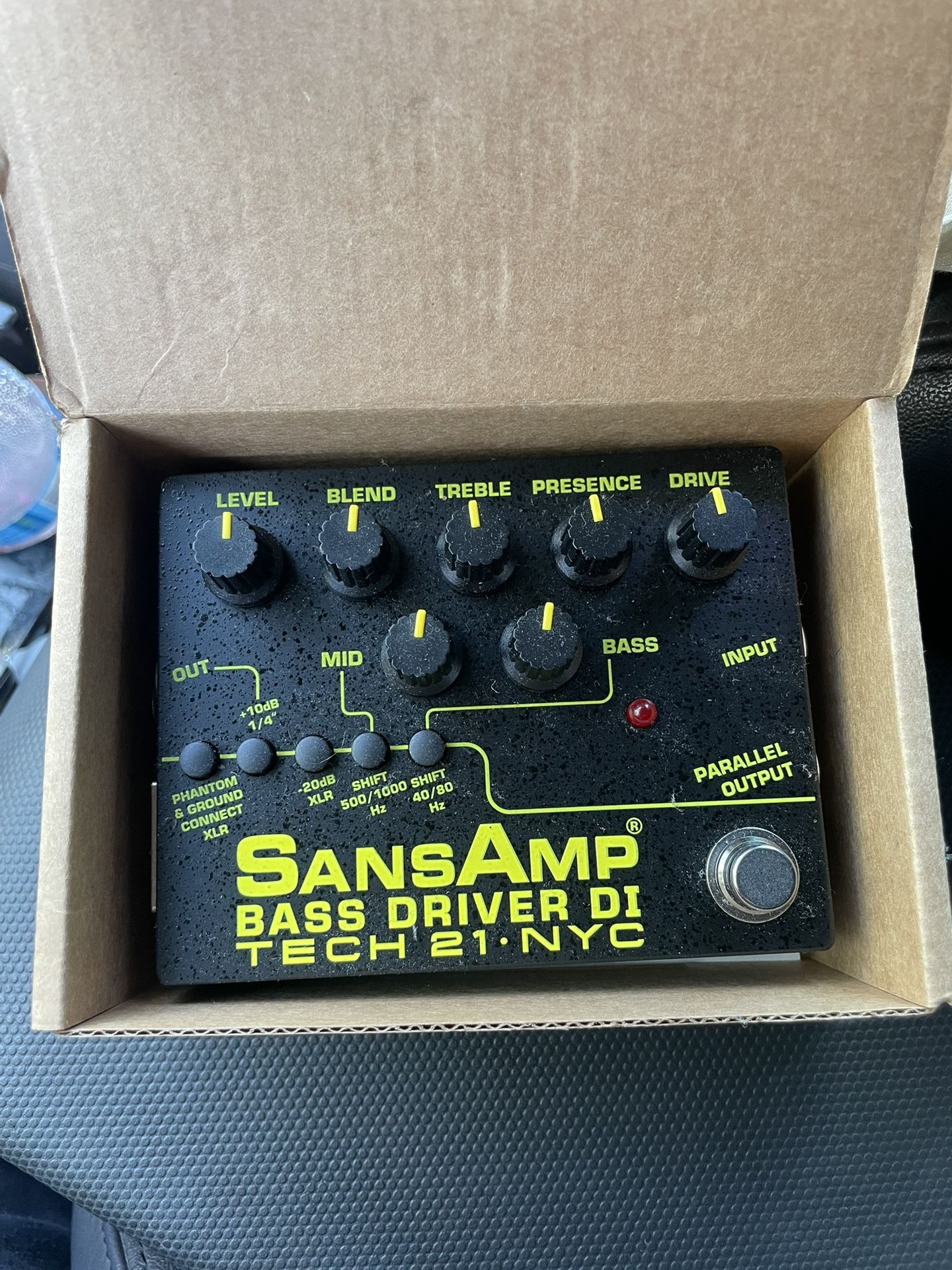 Tech 21 SansAmp Bass Driver DI V2 Pedal