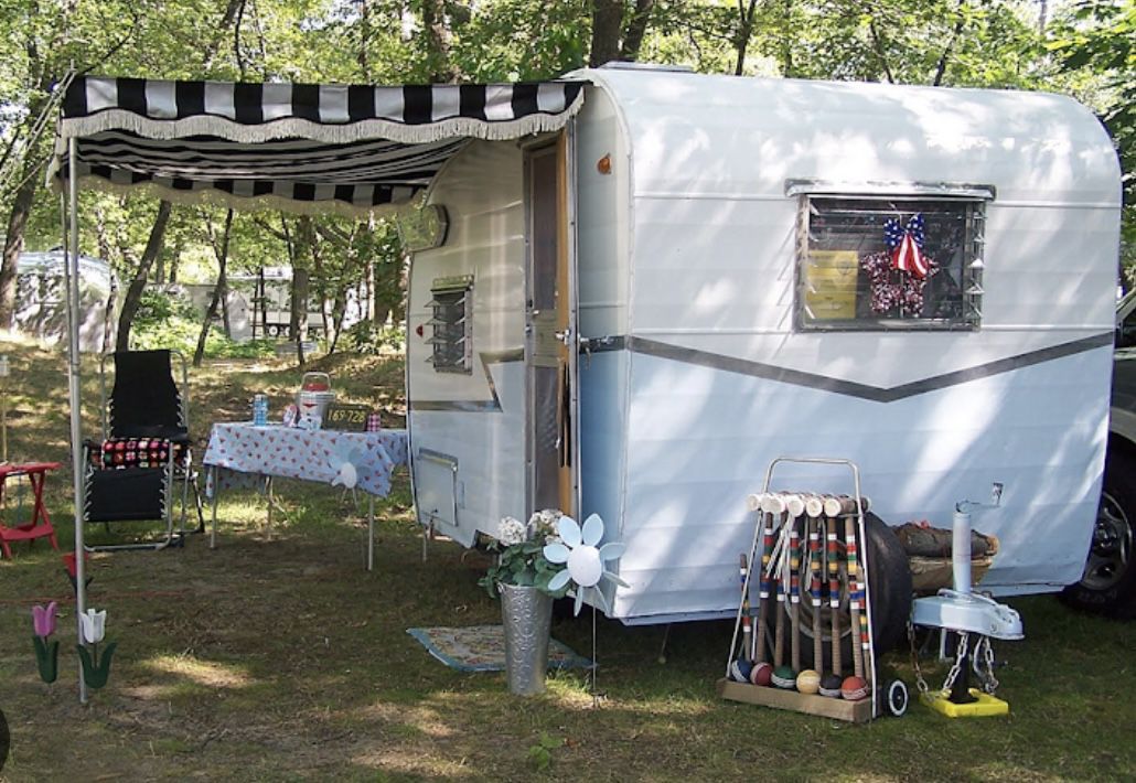 New Vintage Camper Awnings Custom Made Any Size And Color