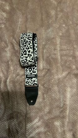 Dunlop Guitar Strap Leopard Print