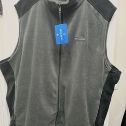 New Mens Columbia 4XL Vest Fleece