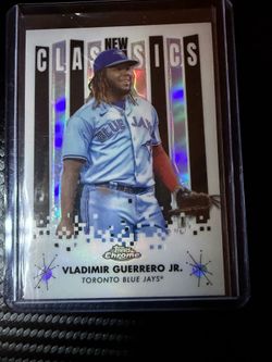 Topps chrome Vladimir Guerrero jr