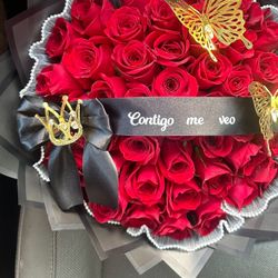 Rose Bouquets And Vase Bouquets 