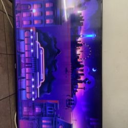 50in Black Element Roku Flat Screen Tv