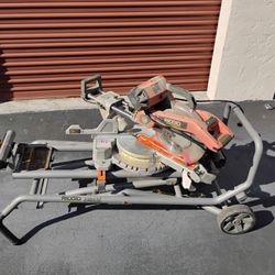 Miter Saw With A Stand