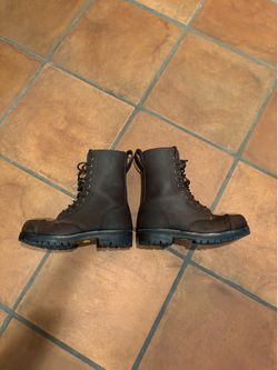 William Lennon Steel Toe Mark V Canadian Combat Boots US M Size 8