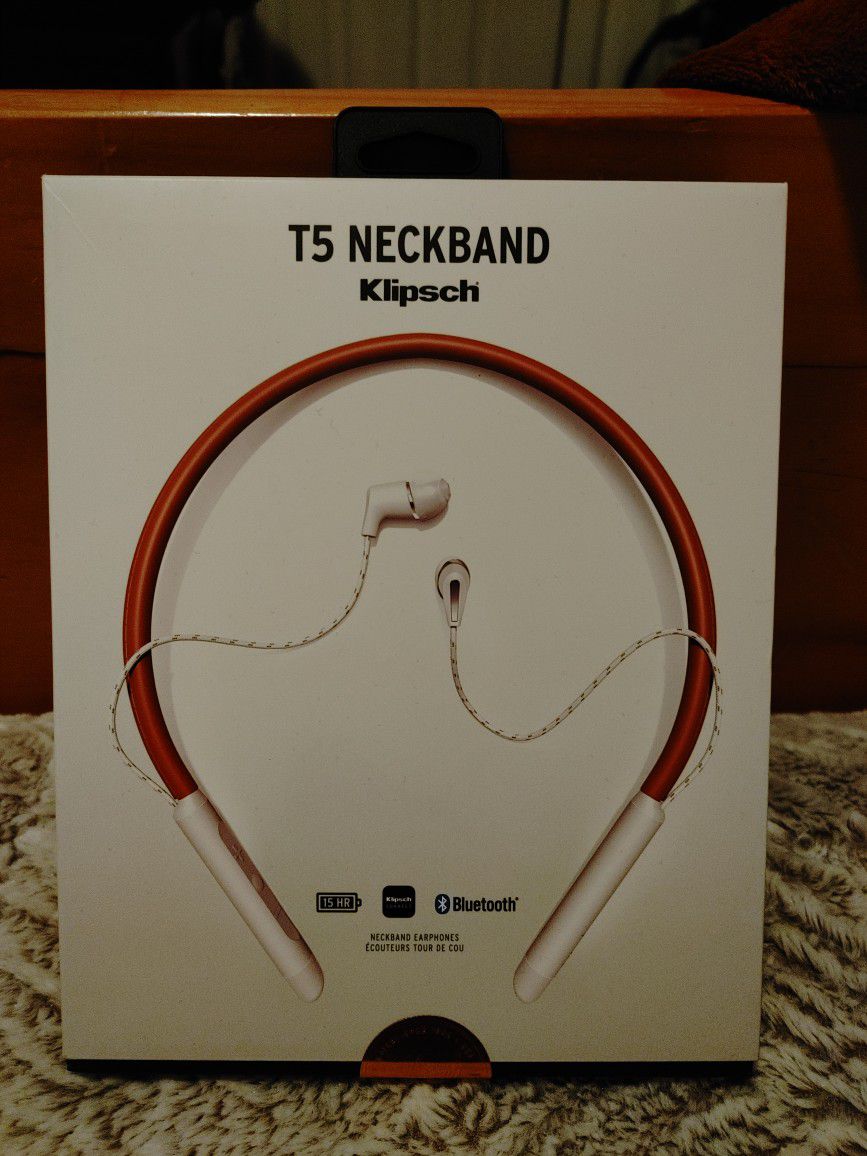 Klipsch T5 Wireless Neckband In-Ear Headphones