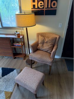 Chair and ottoman