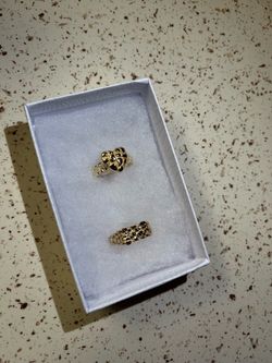 His hers nugget ring