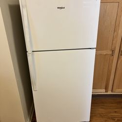 16.4 cu. ft. Built-in Top-Freezer Refrigerator in White