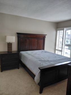 Solid Wood Bed Frame