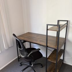 Desk & Office Chair Set
