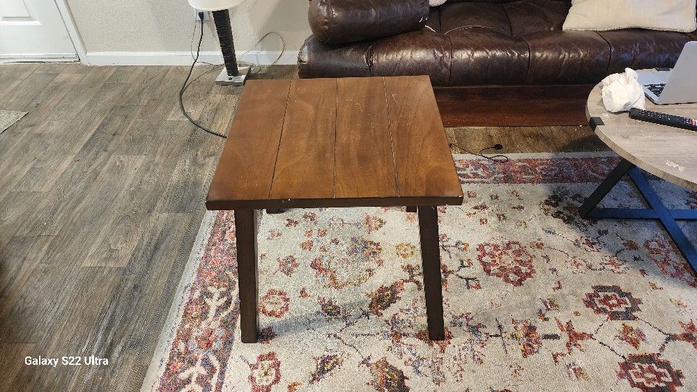 Wooden end Table $10