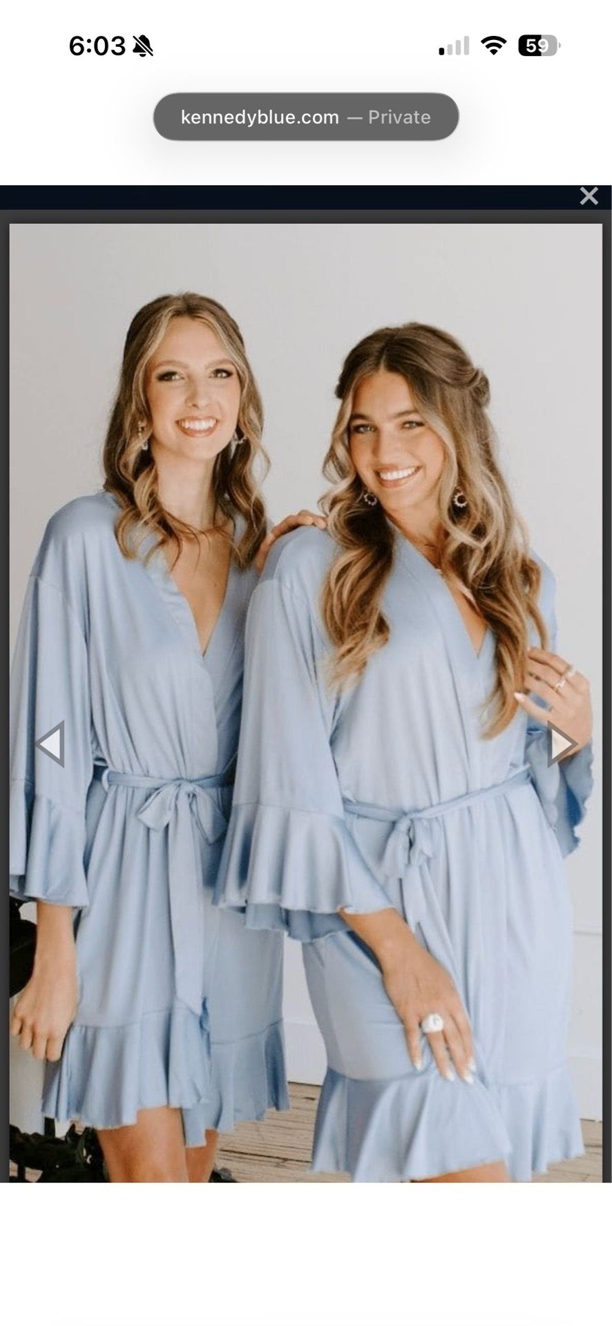 Dust blue robes