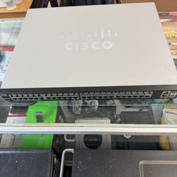 Cisco SF200-48P 48-Port Smart PoE Ethernet Network Switch – Managed Business Switch