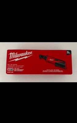 Milwaukee M12 3/8" Ratchet (2457-20) – Tool Only