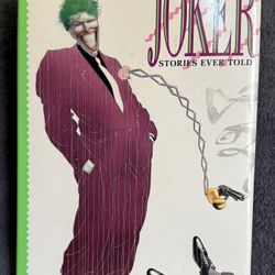 1988 THE GREATEST JOKER STORIES EVER TOLD Hardcover HC/DJ 1ST PRINT 9.6 NM+ 