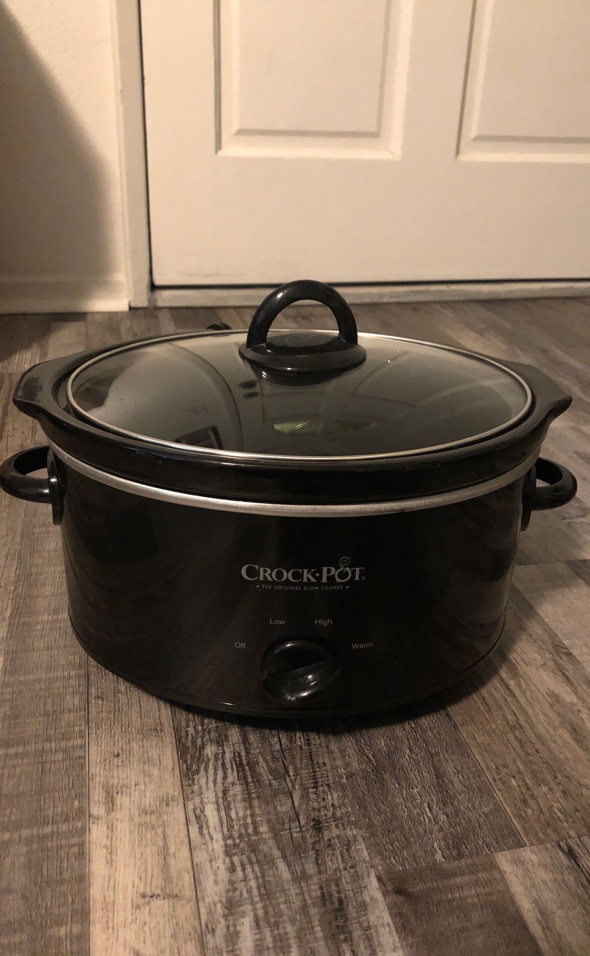 Black Crock Pot, slow cooker