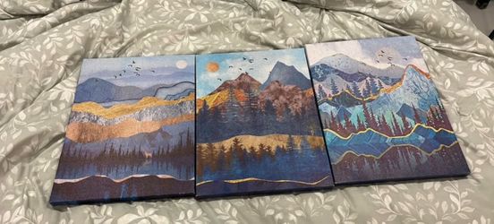 Abstract Canvas Wall Art