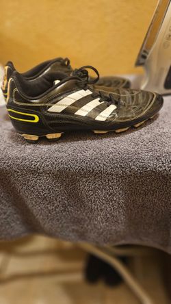 Adidas Adicore IV TRX FG Soccer Cleats Men's 9  Black Excellent