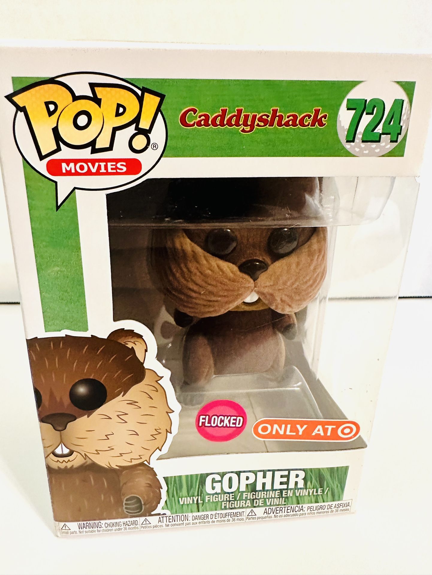 Funko Pop! Movies: Caddyshack - Gopher #724 Flocked (Target Exclusive)