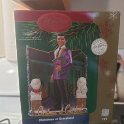 Elvis  Christmas At Graceland Ornament $25. Pickup In Oakdale 
