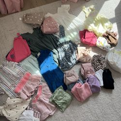 29 Piece Toddler Girl Clothing Bundle